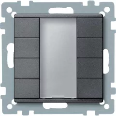   MDT MERTEN 627814 KNX tapintásérzékelő Plus System M | 4-csatornás | antracit