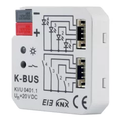   GVS KI/U 04.01.1 KNX tapintókapcsoló-interfész | 4-csatornás