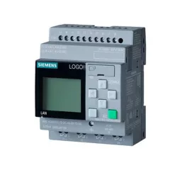   SIEMENS 6ED1052-1MD08-0BA2 LOGO! alapmodul 12/24 V | kijelzővel, 8 DI (4 AI)/4DO, relés