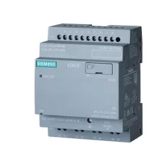   SIEMENS 6ED10522CC080BA2 LOGO! alap modul 24 V | kijelző nélkül, 8 DI (4 AI)/4DO, tranzisztorok