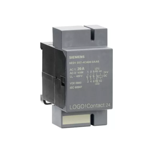 SIEMENS 6ED1057-4CA00-0AA0 LOGO! kapcsolómodul | Contact 24