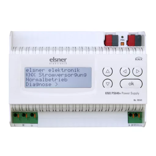 ELSNER 70141 KNX busztápegység | 640 mA, buszfunkciókkal