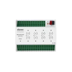   ELSNER 70535 KNX redőnyaktor S4 230 V | 4-csatornás, 12 bemenet