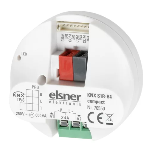 ELSNER 70550 KNX univerzális aktor UP | 2 kimenetes, 4 bemenet