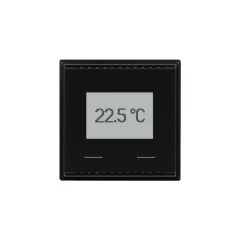   ELSNER 70634 KNX hőmérséklet-érzékelő CH | érintőgombokkal | mélyfekete