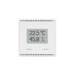   ELSNER 70637 KNX hőmérséklet-/páratartalom érzékelő CH | érintőgombokkal | tiszta fehér