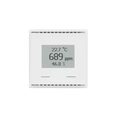   ELSNER 70639 KNX Touch beltéri kombiszenzor AQS CH | hőmérséklet, páratartalom, CO2 | fehér