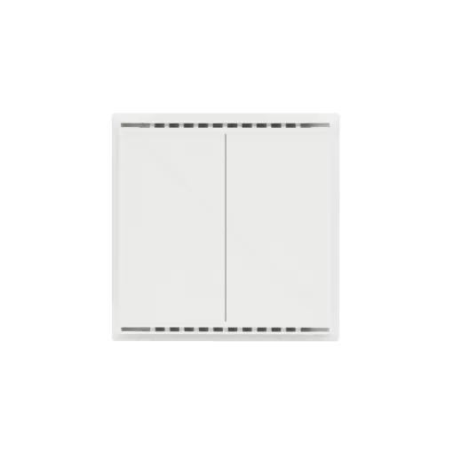 ELSNER 70871 KNX tapintásérzékelő Cala CH | 2-csatornás, hőmérséklet-érzékelővel | tiszta fehér