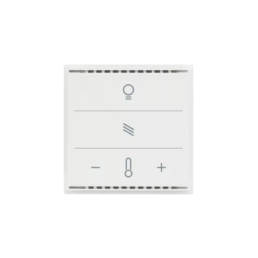 ELSNER 70891 KNX üveg érintőpanel Touch CH | Fény, Napvédelem, Hőmérséklet | fehér