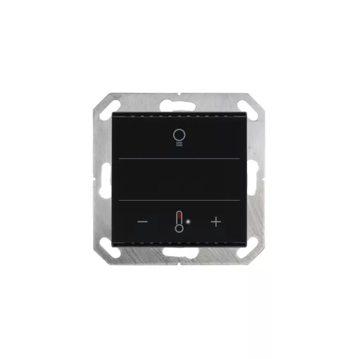ELSNER 70952 KNX üveg érintőpanel Touch | fény, hőmérséklet | fekete