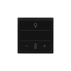   ELSNER 70953 KNX üveg érintőpanel Touch CH | fény, hőmérséklet | fekete