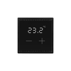   ELSNER 70983 KNX szobahőmérséklet-szabályozó Cala CH | hőmérsékletérzékelő | fekete