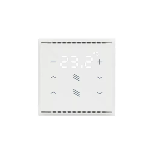 ELSNER 71051 KNX szobahőmérséklet-szabályozó Cala CH | 2x árnyékolásvédelem | fehér