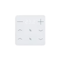   ELSNER 71103 KNX érintőkapcsoló eTR | Hőmérséklet-szabályozás, 2x árnyékolás | fehér
