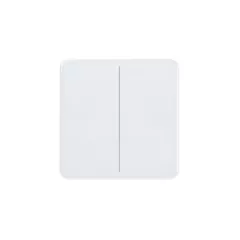   ELSNER 71123 KNX üveg érintőpanel eTR | 2-csatornás, hőmérséklet-érzékelő | jelzésfehér