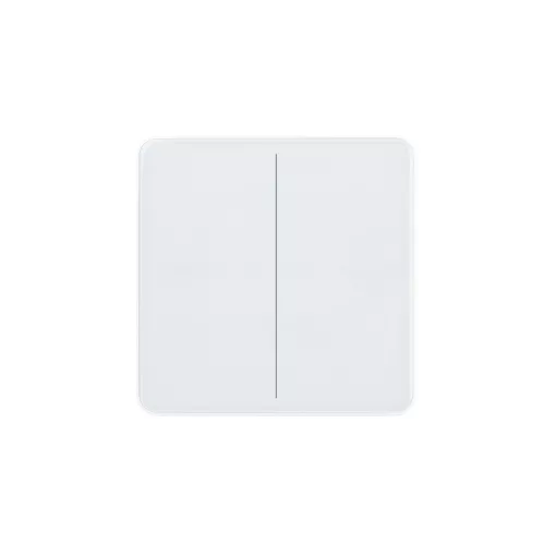 ELSNER 71123 KNX üveg érintőpanel eTR | 2-csatornás, hőmérséklet-érzékelő | jelzésfehér