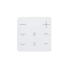   ELSNER 71173 KNX érintőpanel eTR | Hőmérsékletszabályozás, 2x Fény | fehér