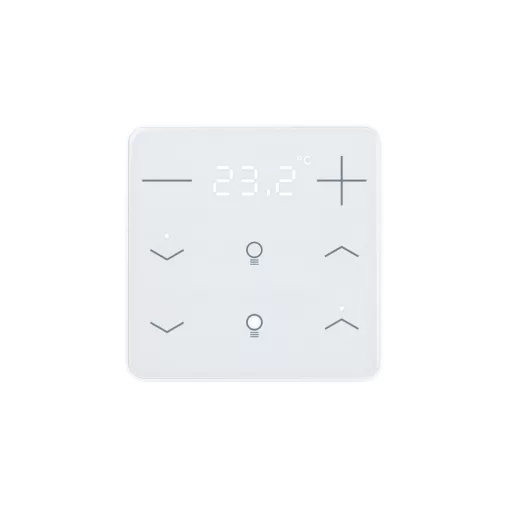 ELSNER 71173 KNX érintőpanel eTR | Hőmérsékletszabályozás, 2x Fény | fehér