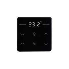   ELSNER 71194 KNX érintőkapcsoló eTR | hőmérsékletszabályozás, világítás, árnyékolás | fekete