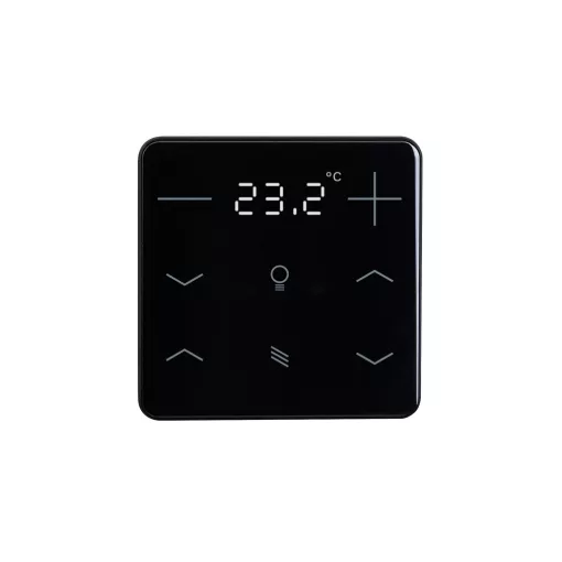 ELSNER 71194 KNX érintőkapcsoló eTR | hőmérsékletszabályozás, világítás, árnyékolás | fekete