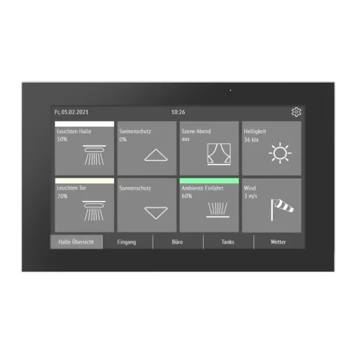 ELSNER 71270 KNX érintőpanel Fabro | Standard | 7 hüvelykes