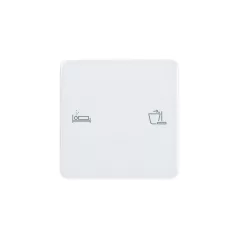   ELSNER 71330 KNX Hotel üveg érintőpanel eTR | Szobaszerviz | jelzésfehér