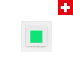   ELSNER 71391 KNX-CO2-Ampel CH | Levegőminőség-kijelző, érzékelővel | tiszta fehér