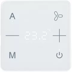  ELSNER 71510 KNX Secure helyiséghőmérséklet-szabályozó eTR | Standard | jelzésfehér