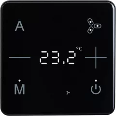   ELSNER 71512 KNX Secure szobahőmérséklet-szabályozó eTR | Standard | fekete