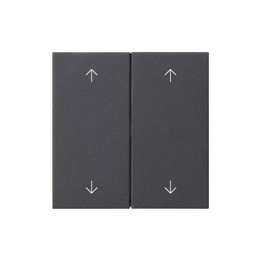 GIRA 538728 leírás. Cover S3000 System 55 | 2-szeres, nyilak | antracit