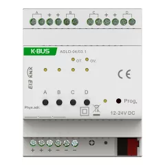 GVS ADLD-04/03.1 KNX LED dimmaktor | 4-csatornás