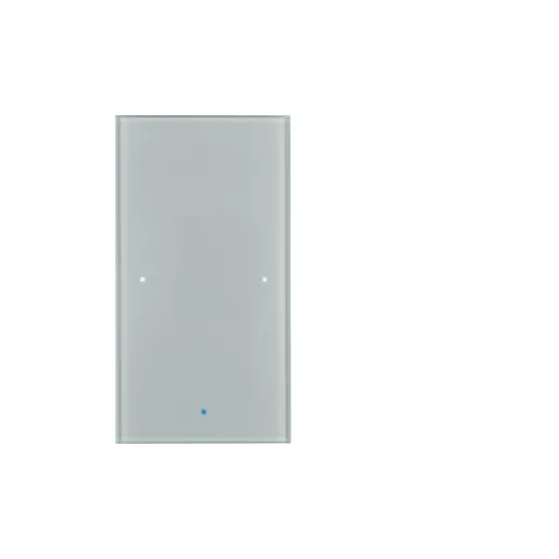 BERKER 75141034 KNX üveg érintőpanel | 1 kimenetes, Komfort | üveg alu