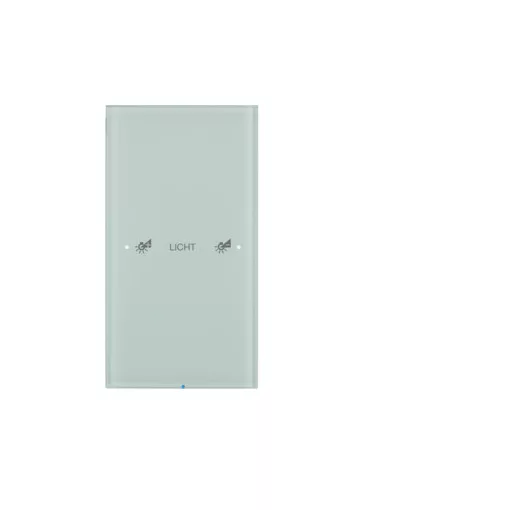 BERKER 75141150 KNX üveg érintőpanel R.3 | 1-csatornás, Komfort, konfigurált | poláris fehér üveg
