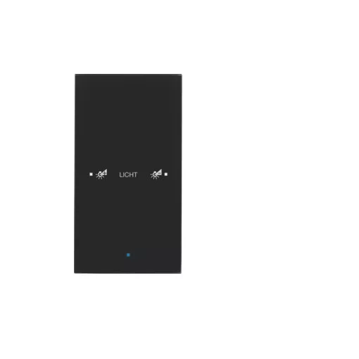 BERKER 75141935 KNX üveg érintőpanel | 1-csatornás, Komfort, konfiguriert | glas schwarz