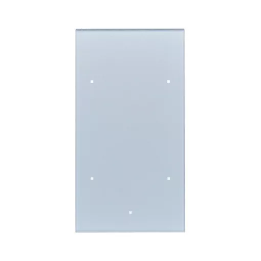 BERKER 75142034 KNX üveg érintőpanel | 2-csatornás, Komfort | üveg alu