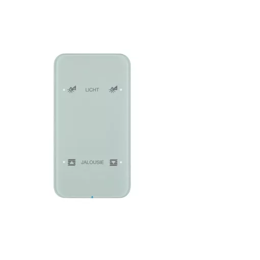 BERKER 75142160 KNX üveg érintőpanel R.1 | 2-csatornás, Komfort, konfigurált | poláris fehér üveg