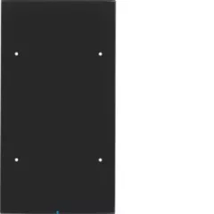   BERKER 75142855 KNX üveg érintőpanel R.3 | 2-csatornás, Komfort | fekete üveg