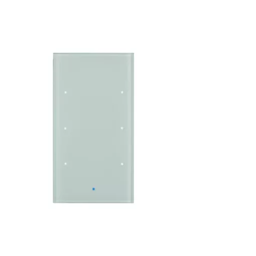 BERKER 75143830 KNX üveg érintőpanel | 3-csatornás, Komfort | poláris fehér üveg
