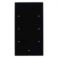   BERKER 75143935 KNX üveg érintőpanel | 3-csatornás, Komfort, konfiguriert | fekete üveg