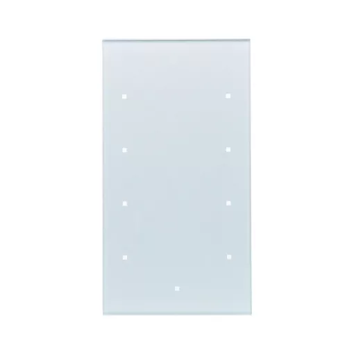 BERKER 75144134 KNX üveg érintőpanel | 4-csatornás, Komfort, konfigurált | alu üveg