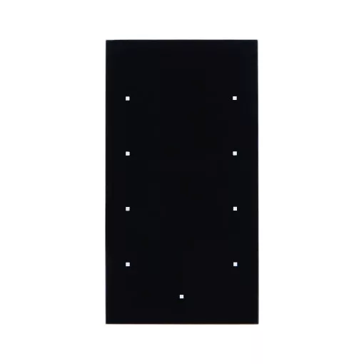 BERKER 75144835 KNX üveg érintőpanel | 4-csatornás, Komfort | fekete üveg