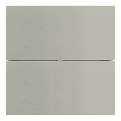   BERKER 75162593 KNX tapintásérzékelő B.IQ | 2-csatornás, Komfort | gebürstetes Edelstahl