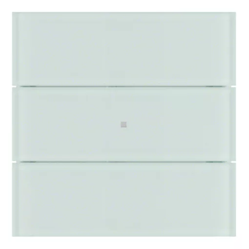 BERKER 75163090 KNX tapintásérzékelő B.IQ | 3-csatornás, Standard | üveg poláris fehér