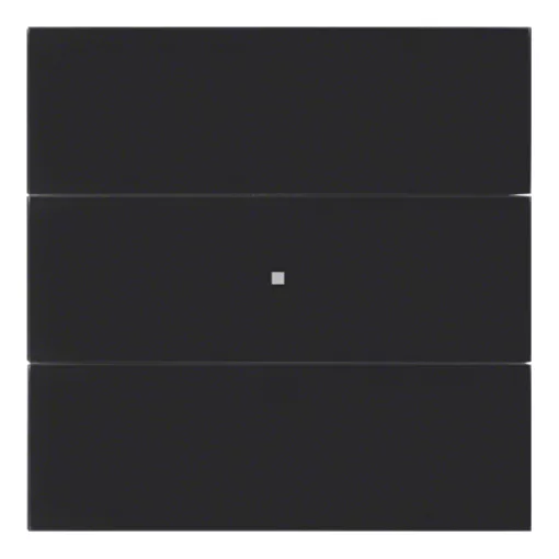 BERKER 75163092 KNX tapintásérzékelő B.IQ | 3-csatornás, Standard | fekete üveg
