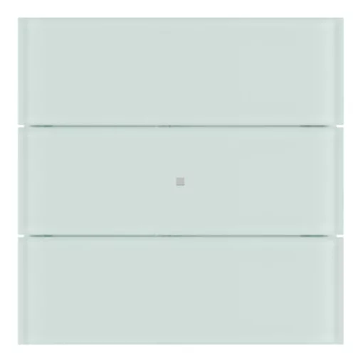 BERKER 75163590 KNX tapintásérzékelő B.IQ | 3-csatornás, Komfort | üveg poláris fehér