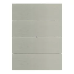   BERKER 75164093 KNX tapintásérzékelő B.IQ | 4-csatornás, Standard | csiszolt nemesacél