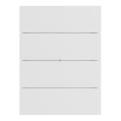   BERKER 75164099 KNX tapintásérzékelő B.IQ | 4-csatornás, Standard | poláris fehér matt