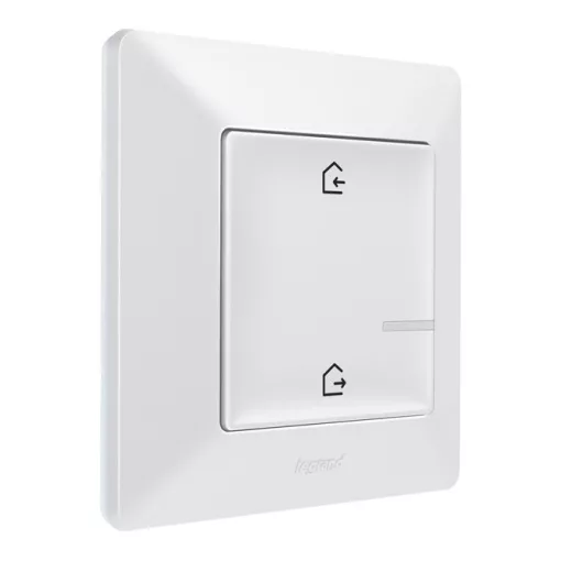 LEGRAND 752186 Netatmo tapintásérzékelő Valena Life | 2-csatornás, Master Switch | ultrafehér