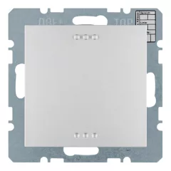   BERKER 75441283 KNX objektum-helyiség-hőmérséklet-szabályozó B.7 | érintőkapcsoló-interfésszel | alumínium matt