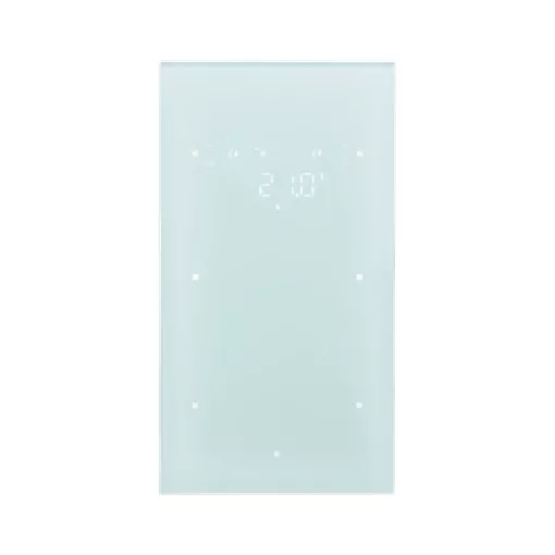 BERKER 75642030 KNX üveg érintőpanel | 2-csatornás, RTR | poláris fehér üveg